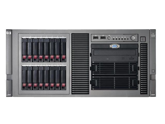HP Rack ProLiant ML370 G5 Xeon E5440 2.83GHz Quad Core Base Rack Server (458344-001) Quad-Core Intel Xeon Processor E5440 (2.83 GHz, 1333MHz FSB, 80W) 2GB (2 x 1GB) 458344-001