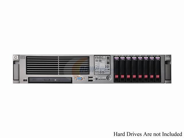 HP ProLiant DL380 G5 Rack Quad-Core Intel Xeon E5440 2.83 GHz 2GB DDR2 Server Quad-Core Intel Xeon Processor E5440 2.83 GHz 2GB (2 x 1GB) PC2-5300 DDR2 458563-001