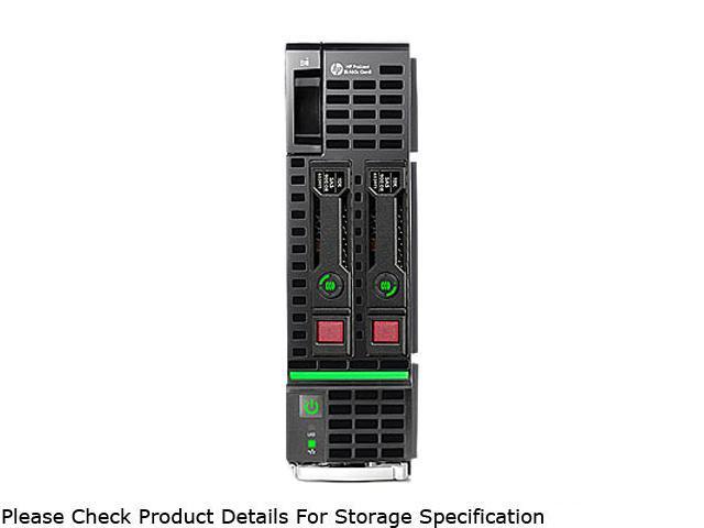 HP ProLiant BL460c Gen8 Blade Server System 2 x Intel Xeon E5-2640 2.5GHz 6C/12T 48GB (6 x 8GB) DDR3 No Hard Drive 670657-S01