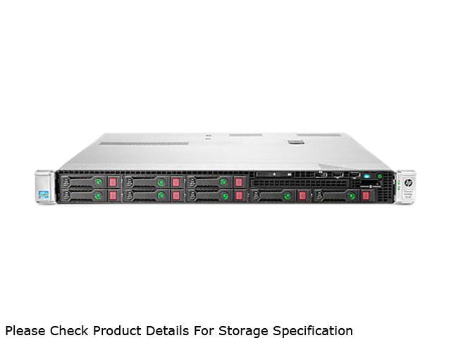 HP ProLiant DL360p Gen8 Rack Server System Intel Xeon E5-2603 1.8GHz 4C/4T 4GB DDR3 No Hard Drive (up to 8 SFF SAS/SATA hot plug drives) 646900-001