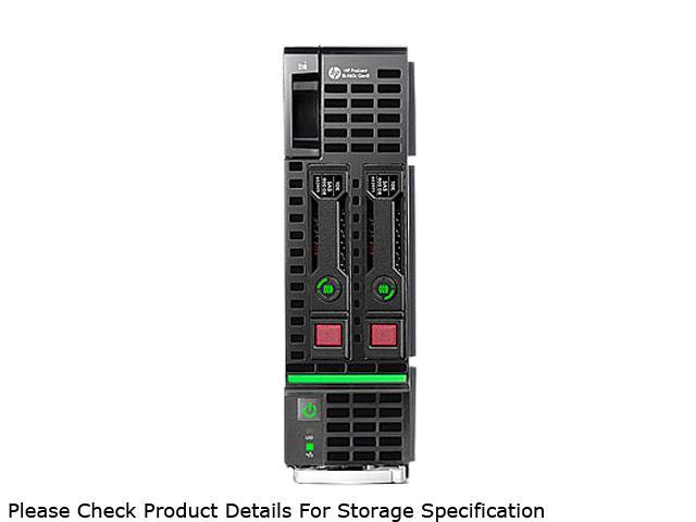 HP ProLiant BL460c Gen8 Blade Server System 2 x Intel Xeon E5-2660 2.2GHz 8C/16T 64GB (8 x 8GB) DDR3 No Hard Drive 666158-B21