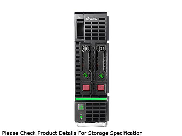 HP ProLiant BL460c Gen8 Blade Server System Intel Xeon E5-2609 2.4GHz 4C/4T 16GB (4 x 4GB) DDR3 No Hard Drive 666162-B21