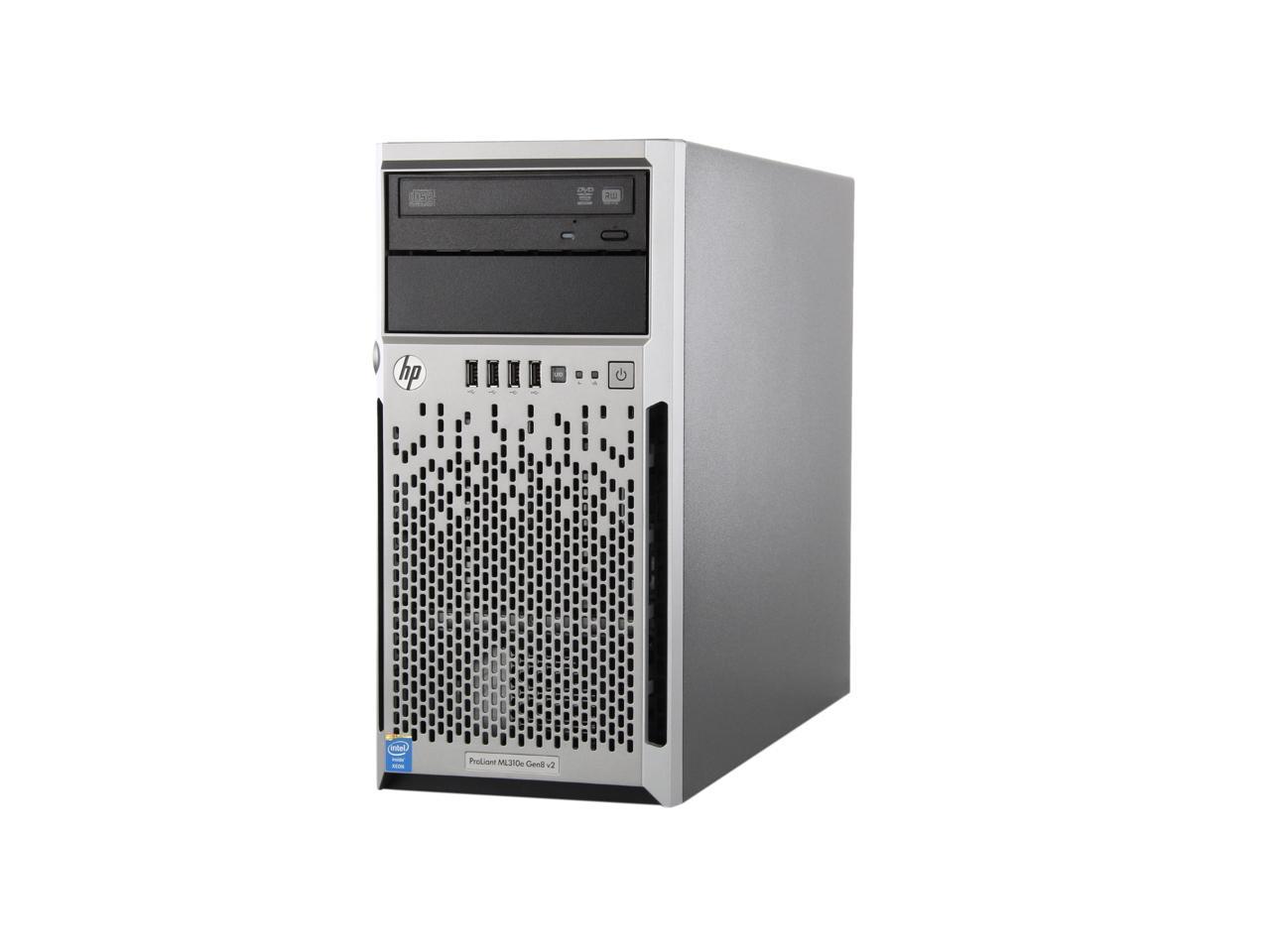HP ProLiant ML310e Gen8 v2 E3-1220v3 1P 4GB NHP 4 LFF 350W PS Server Smart Buy 724977-S01