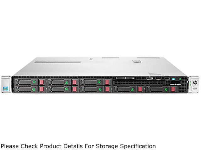 HP ProLiant DL360p Gen8 Rack Server System Intel Xeon E5-2609 V2 2.5GHz 4C/4T (Max 2 Sockets/8 Cores) 8GB DDR3-1600 No Hard Drive 737290-S01