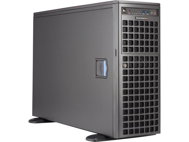 Supermicro AMD Ryzen Threadripper PRO Ultimate 4xRTX 3090 Workstation, 64-Core/128-Thread, 2.7GHz, 128GB (4x32GB) DDR4 Memory, 2TB NVMe SSD, 4TB Toshiba HDD, 4X MSI GeForce RTX 3090 AERO 24GB GPU, Windows 10 Pro Installed