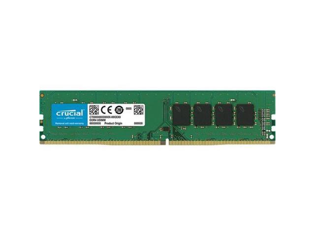 Crucial 4GB Single DDR4 2666 MT/s (PC4-21300) CL19 x16 UDIMM 288-Pin Memory - CT4G4DFS6266