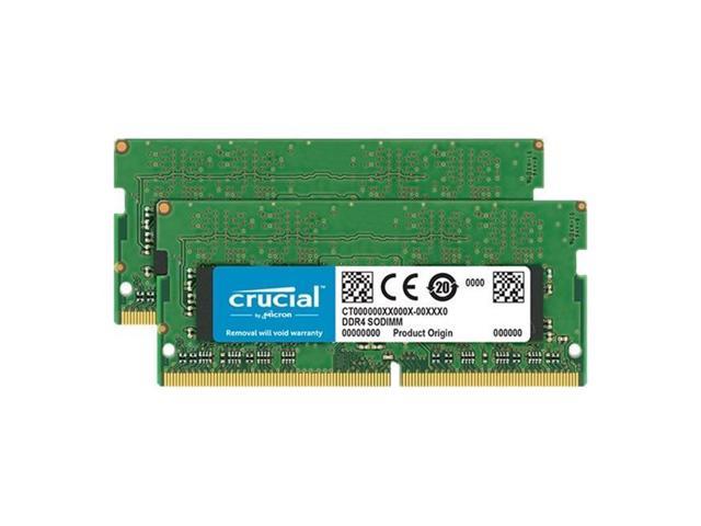 Crucial 8GB Kit (4GBx2) DDR4 2666 MT/s (PC4-21300) CL19 x8 SODIMM 260-Pin Memory - CT2K4G4SFS8266