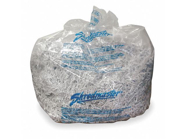 Swingline Gbc Shredder Bags,  PK 100 9 gal.  Clear Plastic  1765016B