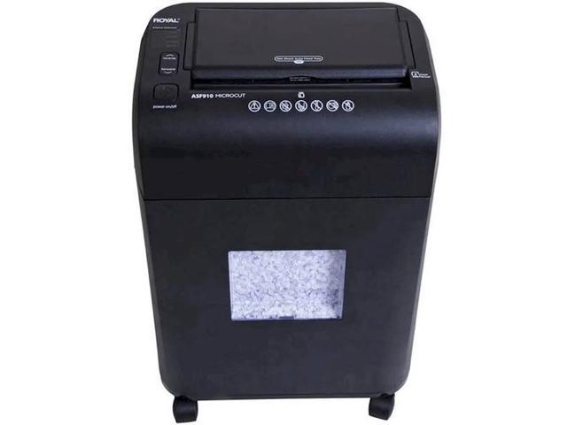 Royal ASF910 100-Sheet Auto-Feed Micro-Cut Paper - Black