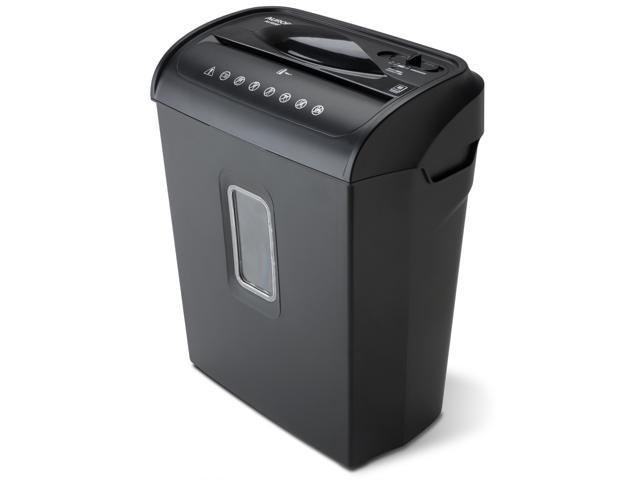 Aurora AU608MB High-Security 6-Sheet Micro-Cut Paper Credit Card Shredder with 3.5-gallon Wastebasket, 4-Minute Continuous Running Time, Security Level P-4