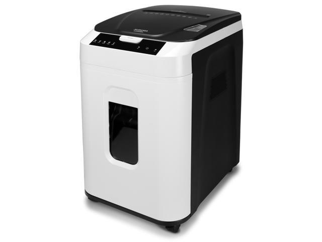Aurora Commercial Grade 200-Sheet Auto Feed High Security Micro-Cut Paper Shredder/ 60 Minutes/ Security Level P-5