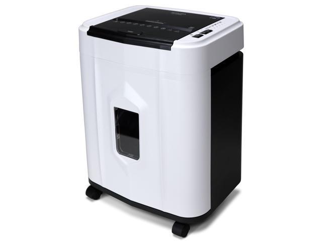 Aurora AU120MB 120-Sheet Auto Feed High Security Micro-Cut Paper Shredder / 30 Minutes (White/Black)