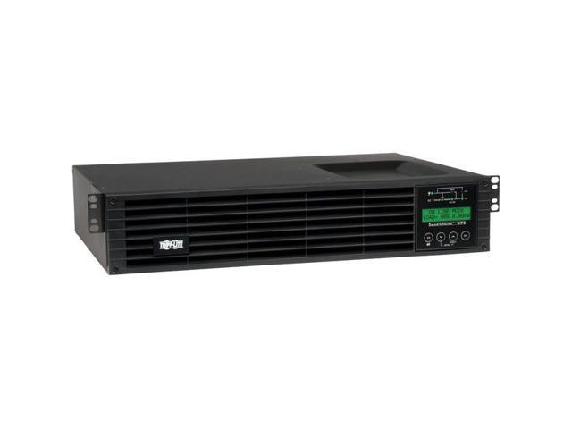 TRIPP LITE SU1000RTXLCD2UN 1000 VA 900W 6 Outlets Double-Conversion UPS - 6 Outlets, Extended Run, WEBCARDLX, LCD, USB, DB9, 2U Rack/Tower