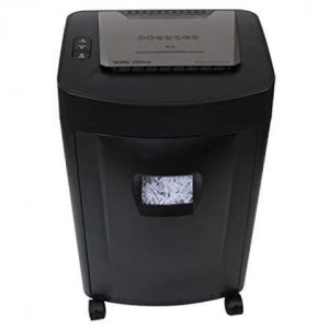 Royal 260MX Paper Shredder – Non-continuous Shredder – Cross Cut – 20 Per Pass – for shredding Paper, CD, DVD, Credit Card, Staples – 8.75″ Throat – 1 Hour Run Time – 40 Minute Cool Down Time – 8