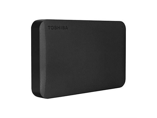 Toshiba Canvio 4 Tb Portable Hard Drive - External - Patterned Black