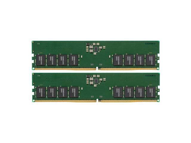 Samsung M323R2GA3BB0-CQK Dual RAM DDR5 4800MHz 32GB (2 x 16GB) 1Rx8 PC5-38400R U-DIMM OEM NON-ECC Desktop Memory