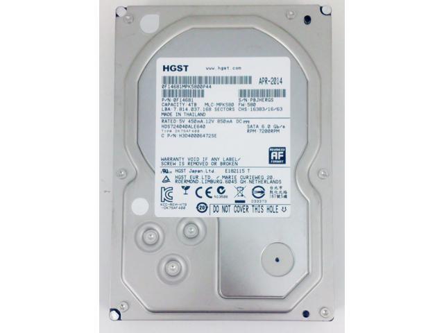 HITACHI 0F14681 Deskstar 7K4000 4TB 7200RPM SATA 6.0GB 3.5" HDS724040ALE640 HD