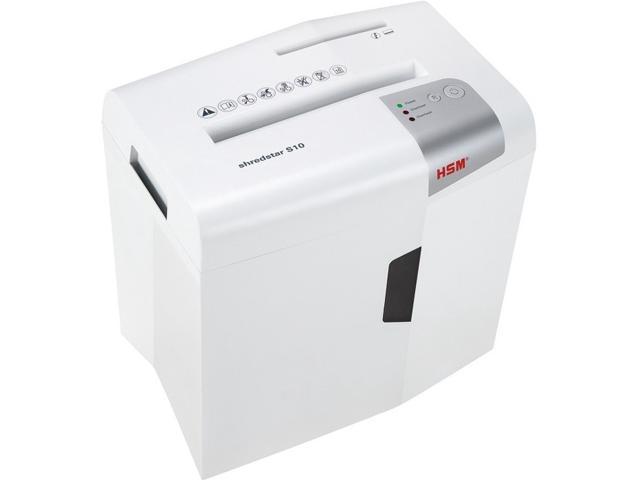 HSM of America - HSM1042w - HSM shredstar S10 Strip Cut Shredder - Strip Cut - 10 Per Pass - for shredding CD, DVD,