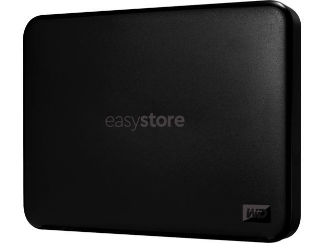 WD Easystore 1TB External USB 3.0 Portable Hard Drive WDBAJN0010BBK-WESN- Black