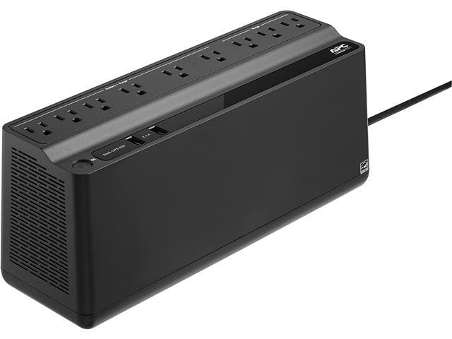 APC UPS BE850M2, 850VA UPS Battery Backup & Surge Protector, Backup Battery Uninterruptible Power Supply with (2) USB Charging Ports, APC Back-UPS Series