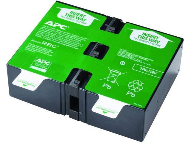 APC UPS Battery Replacement, APCRBC124, for APC UPS Models BX1500M, BR1500G, BR1300G, SMC1000-2U, SMC1000-2UC, BR1500GI, BX1500G, SMC1000-2U, SMC1000-2UC, and Select Others Black