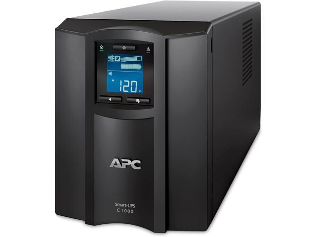 APC 1500VA Smart UPS with SmartConnect, SMC1500C Sinewave UPS Battery Backup, AVR, 120V, Line Interactive Uninterruptible Power Supply