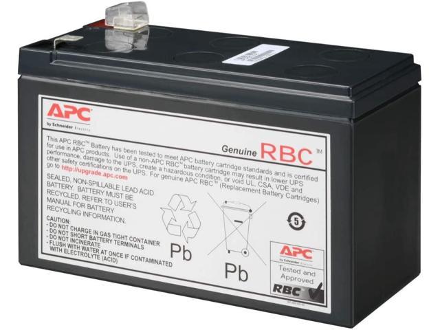 APC UPS Battery Replacement, APCRBC124, for APC UPS Models BX1500M, BR1500G, BR1300G, SMC1000-2U, SMC1000-2UC, BR1500GI, BX1500G, SMC1000-2U, SMC1000-2UC, and Select Others Black
