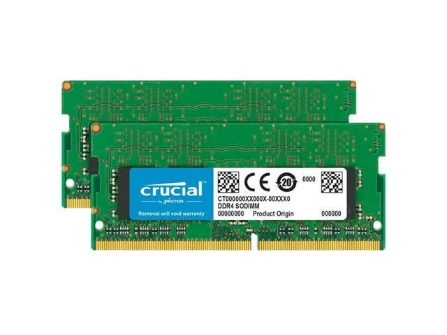 Crucial 8GB Kit (4GBx2) DDR4 2666 MT/s (PC4-21300) CL19 x16 SODIMM 260-Pin Memory - CT2K4G4SFS6266