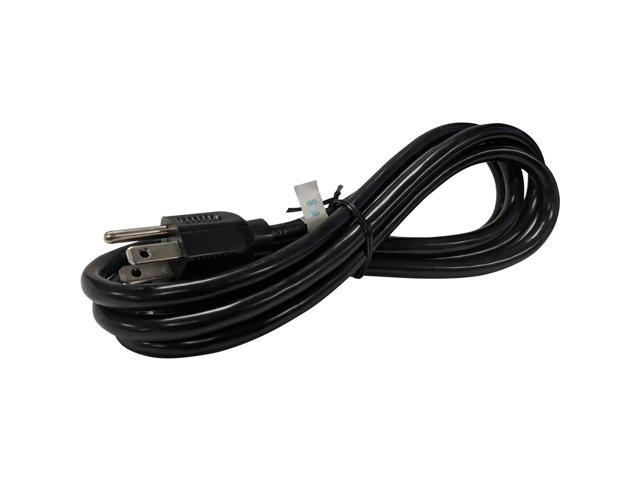 C2G 03130 18 AWG Universal Power Cord - NEMA 5-15P to IEC320C13, TAA Compliant, Black (6 Feet, 1.82 Meters)
