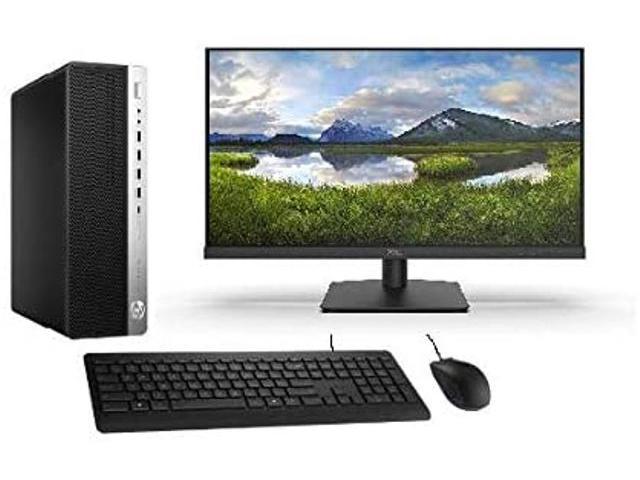 HP EliteDesk 800 G3 Small Form Factor PC, Intel Core i5-7500 up to 3.4 GHz, 8 GB RAM DDR4, 1TB HDD, Windows 10 Pro Along with Monitor ,Wired Keyboard and Mouse