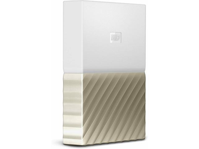 WD 2.5" My Passport Ultra 4TB USB 3.0 Portable External Hard Drive with Password Protection and Software for Automatic Backup for PC, Mac WDBFKT0040BGD-WESN, Gold