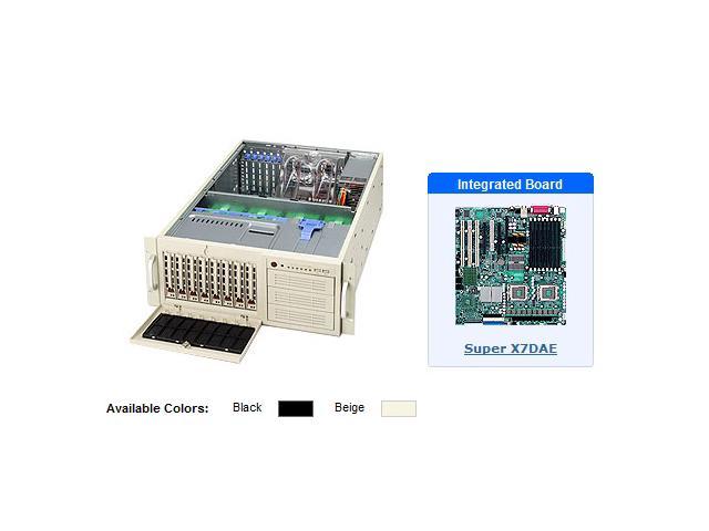Supermicro SYS-7045A-TB 4U Black Server with X7DAE Motherboard