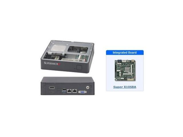 SuperMicro SYS-E200-8B Mini-ITX Server with X10SBA Motherboard