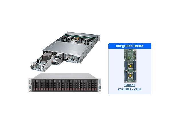 SuperMicro SYS-2028TP-DECFR 2U Server with X10DRT-PIBF Motherboard