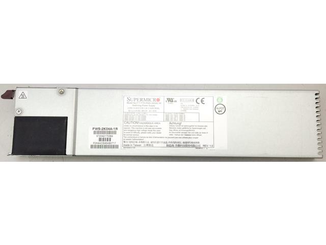 Supermicro PWS-2K04A-1R Power Supply - AC-DC 2000W, Titanium Level, Redundancy, 1U, PMBus 1.2