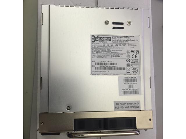 Supermicro PWS-503R-1R PS2 500W Redundant Single Module for PWS-503R-PQ