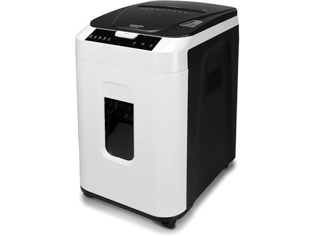 Commercial Grade 200-Sheet Auto Feed High Security Micro-Cut Paper Shredder/ 60 Minutes/ Security Level P-5