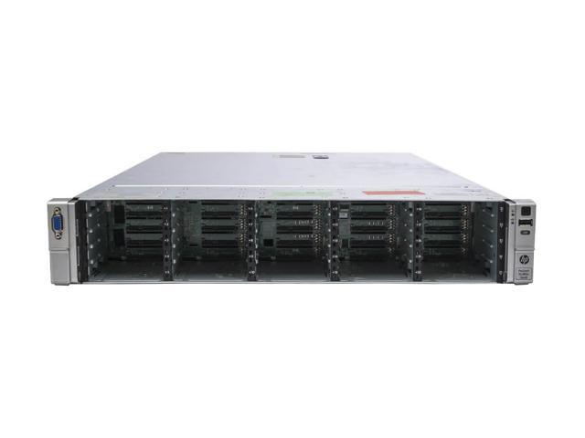 HP Proliant DL380e Gen8 25x 2.5" HS 2x E5-2430 Six Core 2.2Ghz 96GB 2x 146GB B320i