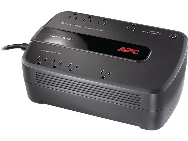 APC Be650g1 Back-Ups 650Va, 120V, 8 Nema Outlets (4 Surge)