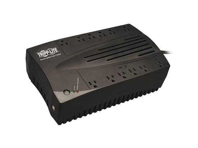 Tripp Lite ECO550UPSTAA 550VA 300W UPS Eco Green Battery Back Up 120V USB RJ11 TAA GSA, 8 Outlets