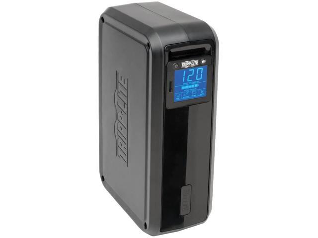 Tripp Lite SMART1000LCDTAA 1000VA 500W UPS Smart Tower LCD AVR 120V USB Coax RJ45 TAA GSA, 8 Outlets