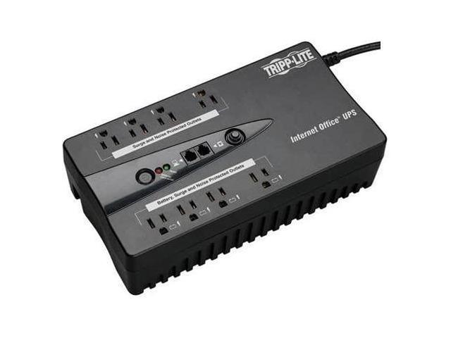 Tripp Lite Internet Office INTERNET600U 600 VA 300 Watts 8 Outlets Standby UPS for PCs