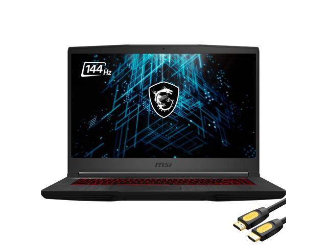 MSI GF65 Thin 3060 Gaming Laptop, 15.6" FHD 144Hz Display, Intel Core i5-10500H, GeForce RTX 3060 6GB, 32GB DDR4 RAM, 1TB PCIe SSD, USB-C, Wi-Fi 6, HDMI, Backlit, Mytrix HDMI Cable, Win 10