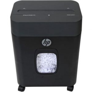 Royal MC83 Paper Shredder – Micro Cut – 8 Per Pass – for shredding Paper, Staples, Credit Card, Envelope – 8.75″ Throat – 3 Minute Run Time – 40 Minute Cool Down Time – 3.40 gal Wastebin Capacity