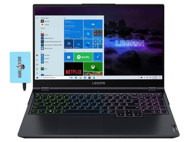 Lenovo Legion 5 15ACH6 Gaming & Business Laptop (AMD Ryzen 7 5800H 8-Core, 64GB RAM, 2TB PCIe SSD, 15.6" Full HD (1920x1080), NVIDIA RTX 3050 Ti, Wifi, Bluetooth, Webcam, Win 11 Home) with Hub