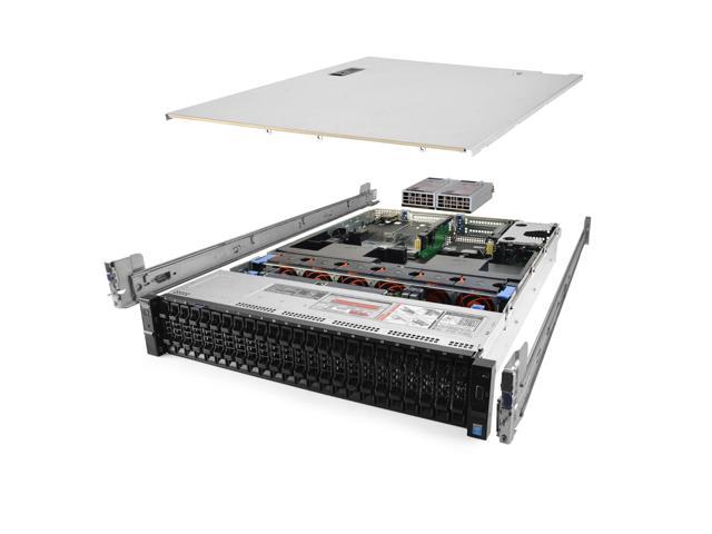 Dell PowerEdge R730xd Server 2x E5-2680v4 2.40Ghz 28-Core 128GB HBA330 Rails