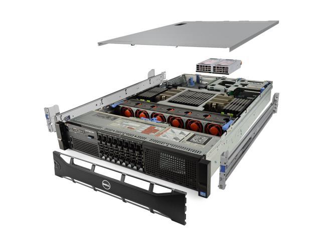 Dell PowerEdge R820 Server 4x E5-4650v2 2.40Ghz 40-Core 192GB 8x 1TB H710 Rails