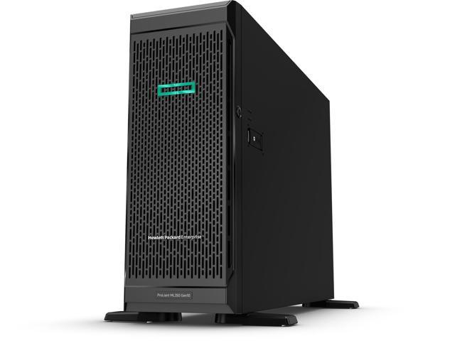 HPE ProLiant ML350 Gen10 Base - Server - tower - 4U - 2-way - 1 x Xeon Silver 4210 / 2.2 GHz - RAM 16 GB - SAS - hot-swa