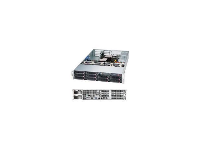 Supermicro SuperServer SYS-6027R-72RFTP+ Dual LGA2011 920W 2U Rackmount Server Barebone System (Black)