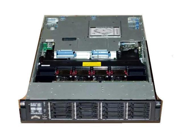 HP ProLiant DL380 G6 2U RackMount 64-bit Server with 2xQuad-Core X5550 Xeon 2.66GHz CPUs + 32GB PC3-10600R RAM + 16x146GB 10K SAS SFF HDD, P410i RAID, DVD-ROM, 4xGigaBit NIC, 2xPower Supplies, NO OS
